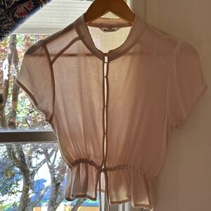 Vintage Rolla’s Dusty Rose Blouse